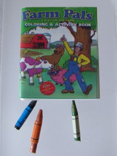 Livre de coloriage et crayons