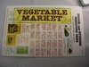 Schilder für Gemüsehändler