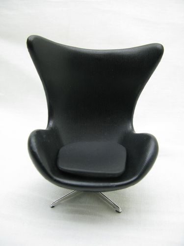 Egg-Chair noir