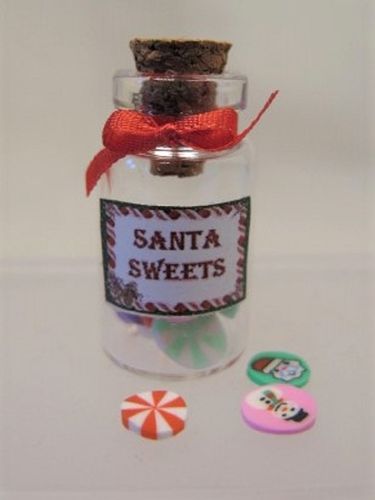 Santa Candy Jar